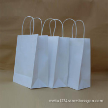 White Paper Bag Wholesale High Quality Printed